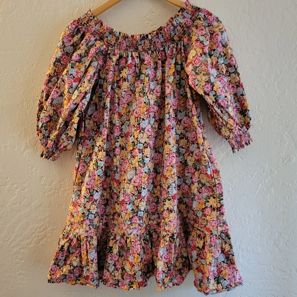 Anthropologie Maeve Floral Dress Size Small